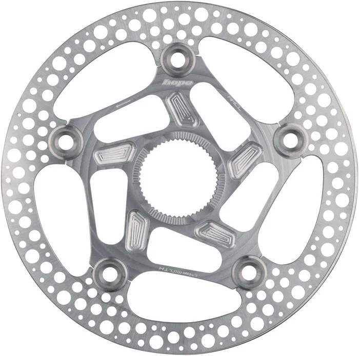 Hope RX Disc Rotor – 160mm Center-Lock Silver