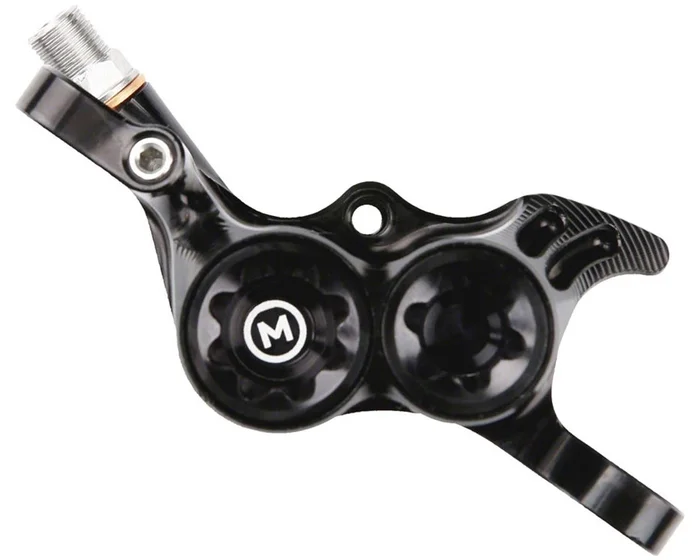 Hope RX4+ Road/Gravel Disc Brake Caliper (Black) (Hydraulic) (Front or Rear) (Post Mount) (Mineral Oil)