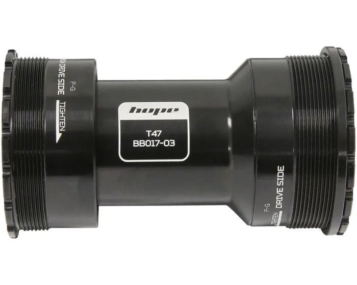 Hope T47 Threaded Bottom Bracket (Black) (T47) (86.5/89.5/92mm) (30mm Spindle)