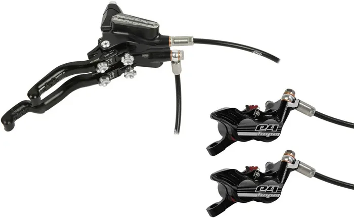 Hope Tech 3 E4 Duo Hydraulic Disc Brake and Lever Right Hand Front and Rear
