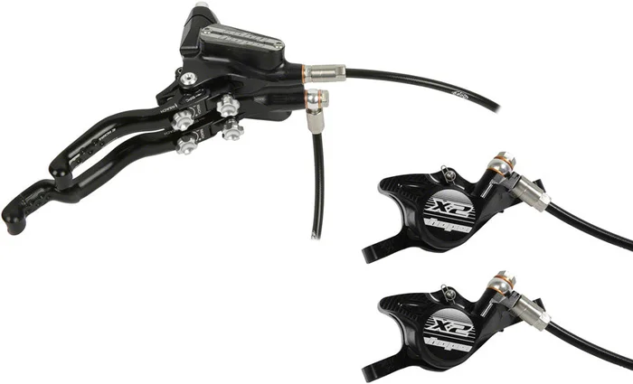 Hope Tech 3 X2 Duo Disc Brake Lever – Right Hand Front Rear Hydraulic Post Mount BLK