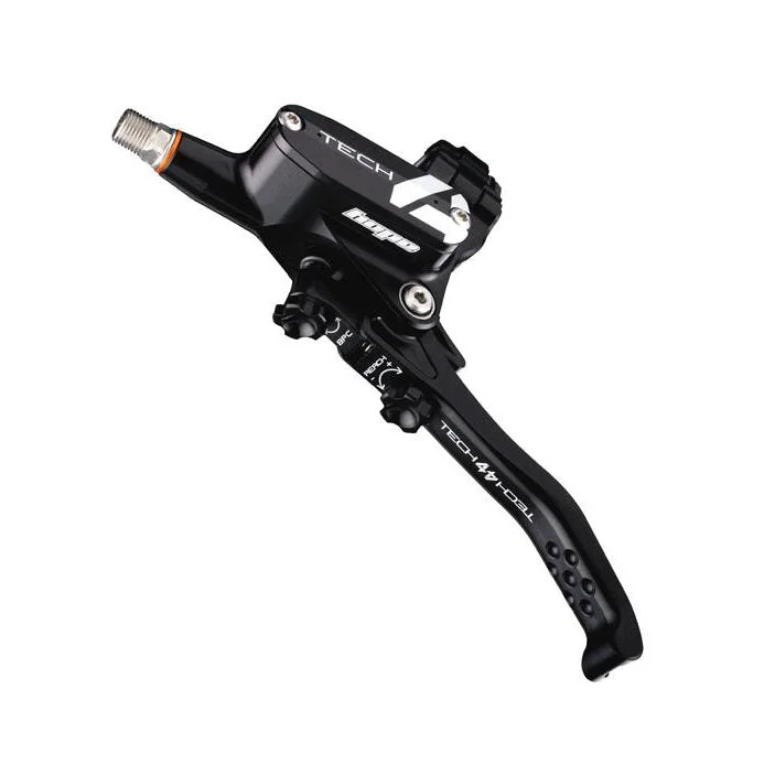 Hope Tech 4 V4 Disc Brake and Lever Set – Rear Hydraulic Post Mount Black
