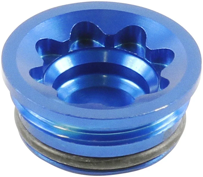 Hope V4 Large Disc Brake Caliper Bore Cap – Blue
