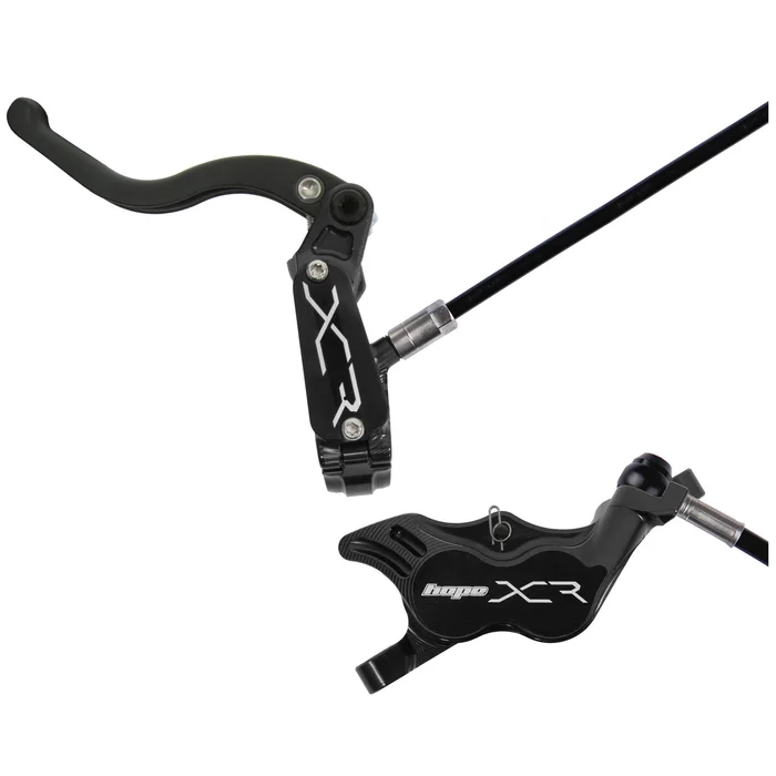 Hope XCR Pro E4 Disc Brake and Lever Set – Rear Hydraulic Post Mount Black