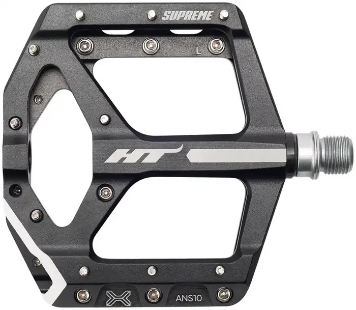 HT Components ANS10 Pedals – Platform, Aluminum, 9/16″, Black