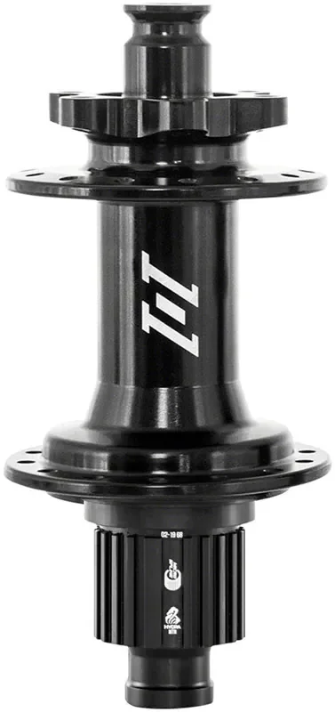 Industry Nine 1/1 Classic Rear Hub – 12 x 148mm, 6-Bolt, Micro Spline, Black, 28H
