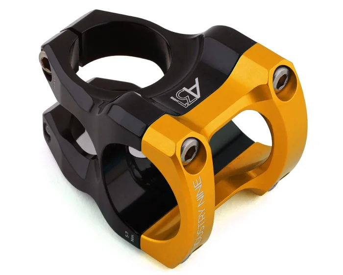 Industry Nine A318 Stem (Black/Gold) (31.8mm) (30mm) (8°)