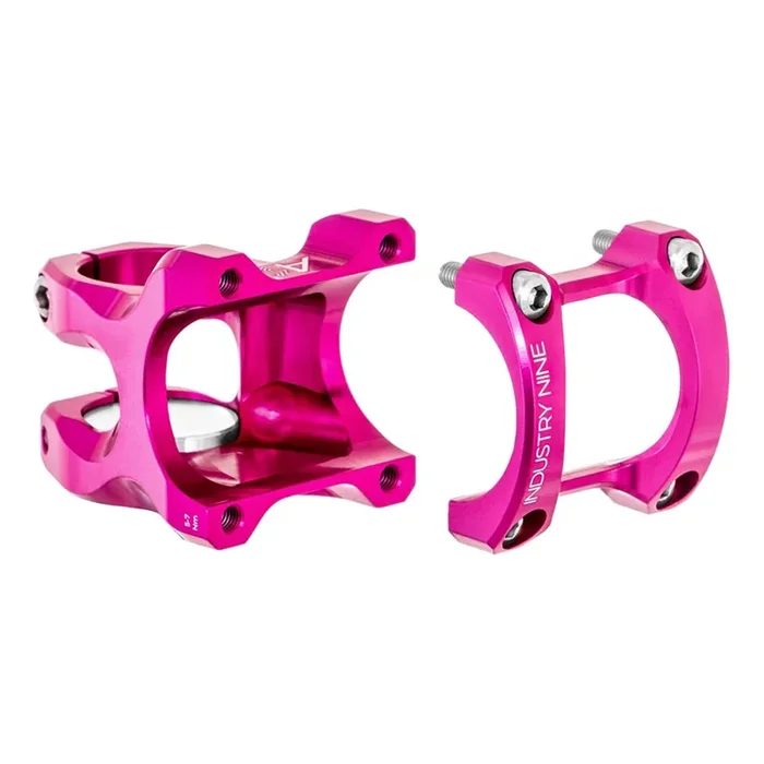 Industry Nine A318 Stem Diameter 31.8mm, Length 40mm, Steerer 1-1/8‘‘, 6°, Pink