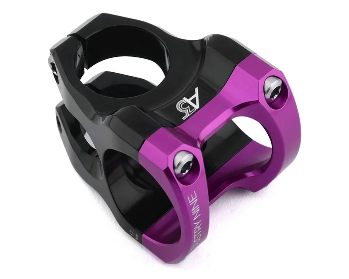 Industry Nine A35 Stem (Black/Purple) (35.0mm) (32mm) (9°)
