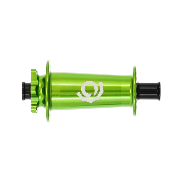 Industry Nine Hydra Classic Front Hub – 15 x 110mm Boost 6-Bolt Lime 32H