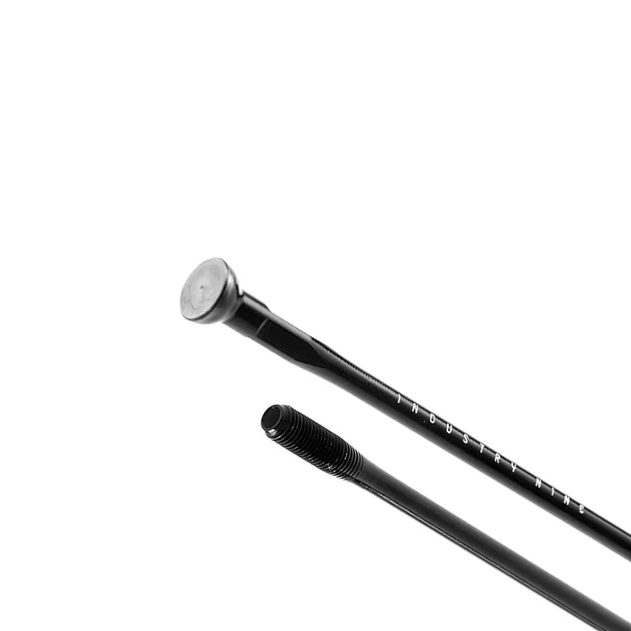 Industry Nine I9 Aluminum Black Spokes 0.114-0.106 Length: 266