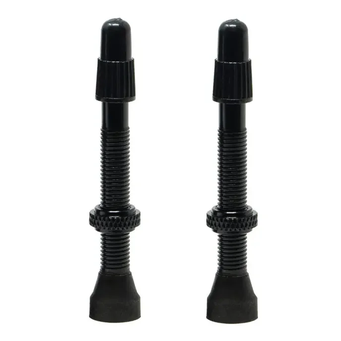 Industry Nine Tubeless Presta Valve Stem, 60mm, Pair, Black