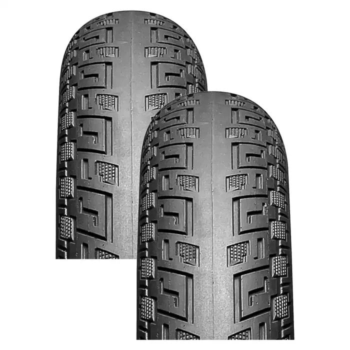 IRC Siren Pro Rise 20×1.9 Tubeless BMX Racing Tire with RBCC Ceramic Compound & Reinforced Kevlar Bead (Pack of 2) 194008