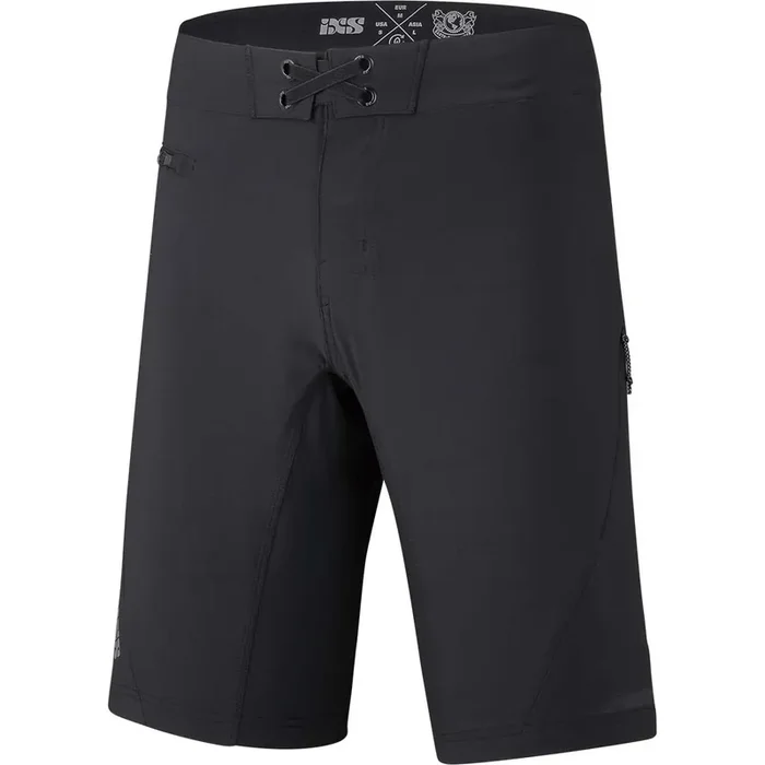 iXS Flow XTG Shorts Black 3XL 88% Polyester, 12% Elastane, 4-Way Stretch
