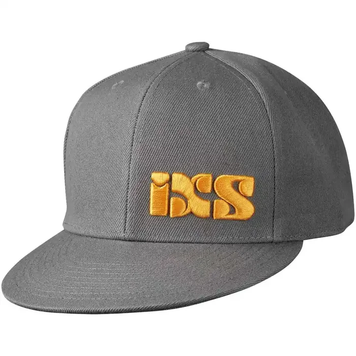 iXS Playground Basic Snap Back Hat, Standard Fit, Dark Olive with Orange Logo