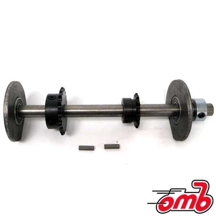 Jackshaft Kit – #40/41/420 – 13 Tooth 17 Tooth – 14″ x 5/8″ Shaft