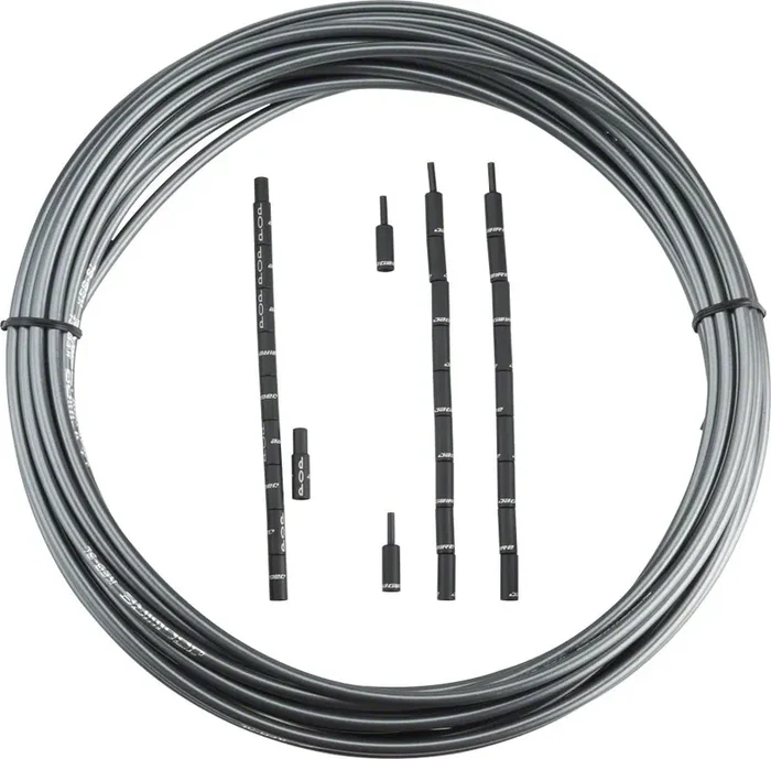 Jagwire 5mm Compressionless Brake Housing with Slick-Lube Liner 10M Roll Gray