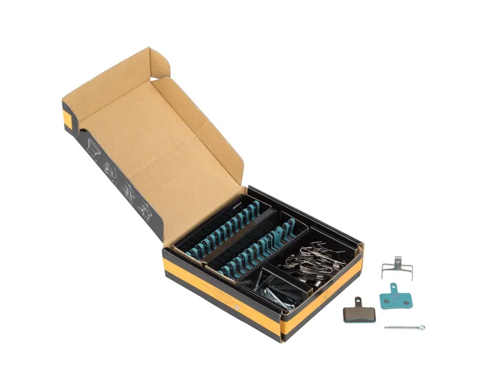 Jagwire Disc Brake Pads Bulk Pack (Sport Organic) (Shimano Deore) (25 Pairs)