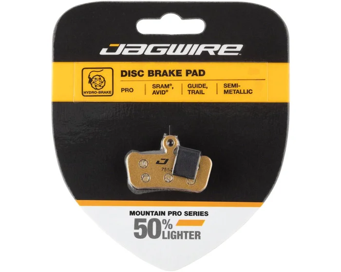 Jagwire Disc Brake Pads (Pro Semi-Metallic) (SRAM Guide, Avid Trail) (1 Pair)