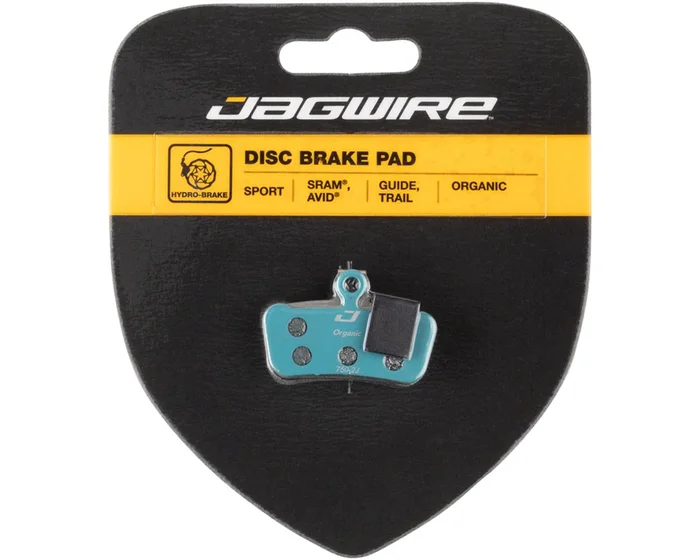 Jagwire Disc Brake Pads (Sport Organic) (SRAM Guide, Avid Trail) (1 Pair)