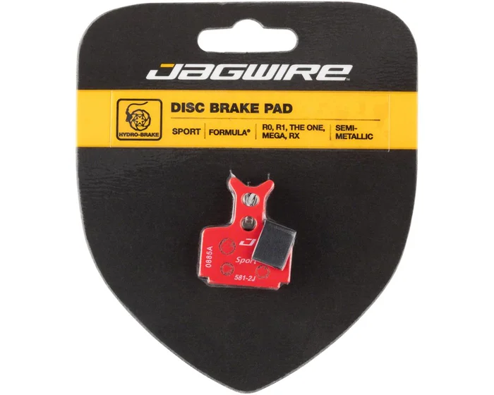 Jagwire Disc Brake Pads (Sport Semi-Metallic) (Formula Mega/One) (1 Pair)