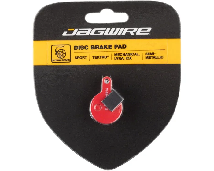 Jagwire Disc Brake Pads (Sport Semi-Metallic) (Tektro Lyra) (1 Pair)