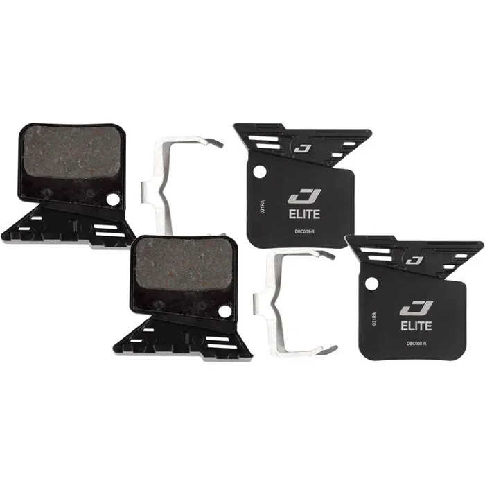 Jagwire Elite Cooling Disc Brake Pads Bundle Semi-Metallic, Aluminum Backing, Heat Dissipation for SRAM & Avid 22 Series