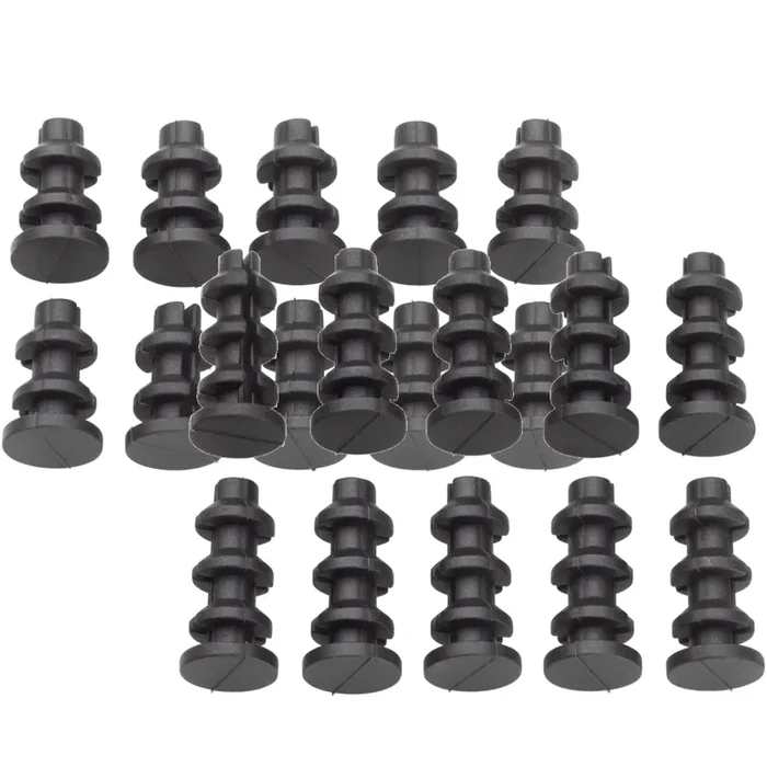 Jagwire OEM-Quality Frame Plugs Refill Bundle Closed Type for 5.7-6.3mm Internal Cable Routing, Durable Rubber Components