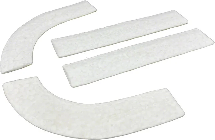 Jagwire Pro Anti-Vibration Handlebar Pad Set – eTPU Foam For Drop Bars White
