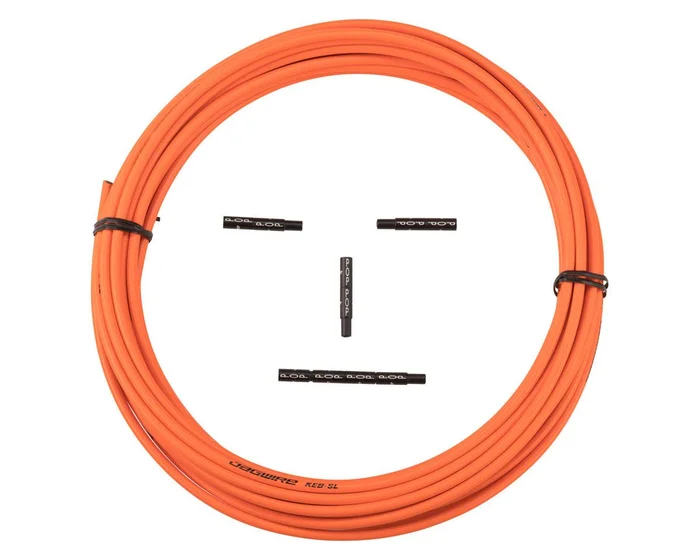 Jagwire Pro Compressionless Brake Housing (Orange) (5mm) (10 Meters) (w/ Slick-Lube Liner)
