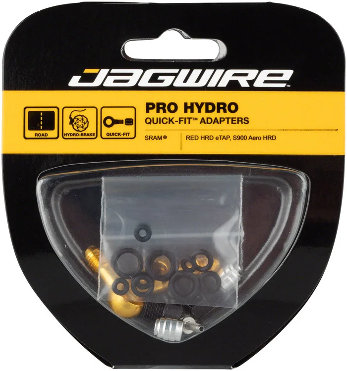 Jagwire Pro Quick-Fit Adapters Hydraulic Hose – Fits SRAM RED eTap HRD S900 Aero HRD
