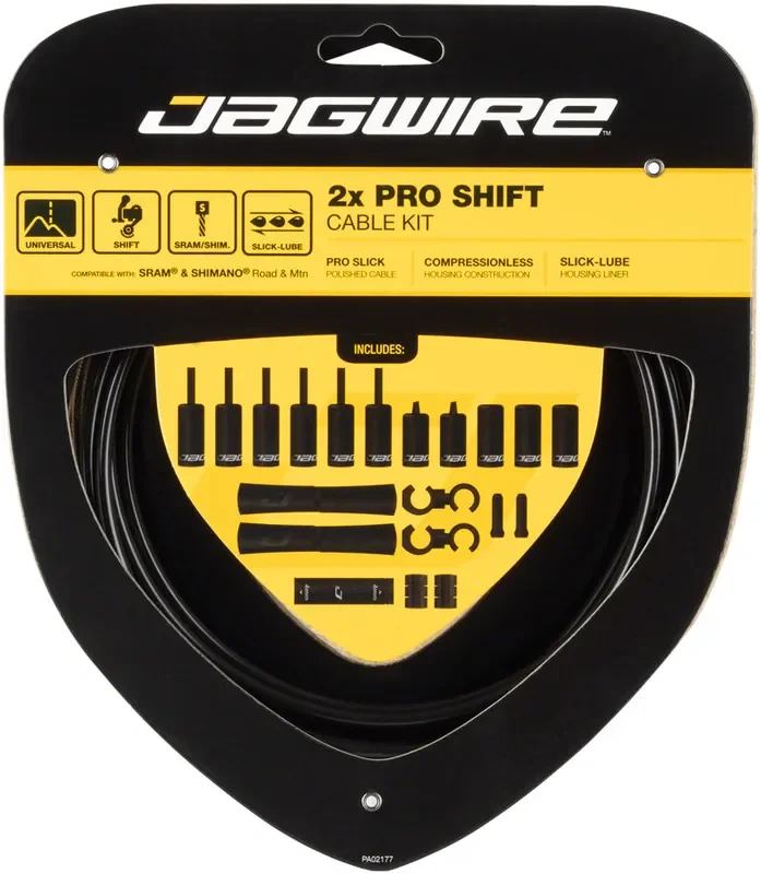 Jagwire Pro Shift Kit Road/Mountain SRAM/Shimano, Black