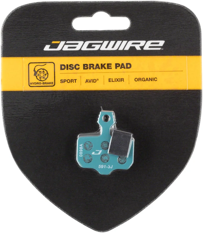 Jagwire Sport Organic Disc Brake Pads – For various SRAM Level Avid Elixir Models