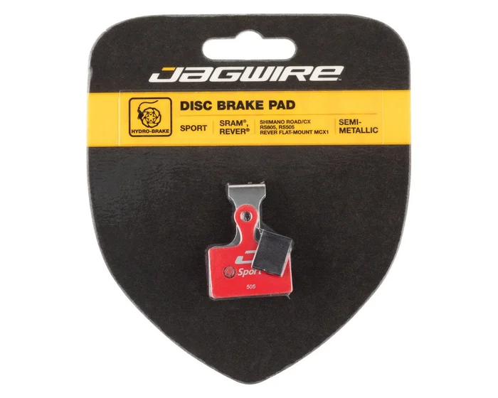 Jagwire Sport Semi-Metallic Disc Brake Pad Bulk Box (For Shimano Dura-Ace 9170, Ultegra R8070, 105 R7070, GRX RX810) (25 Pairs)