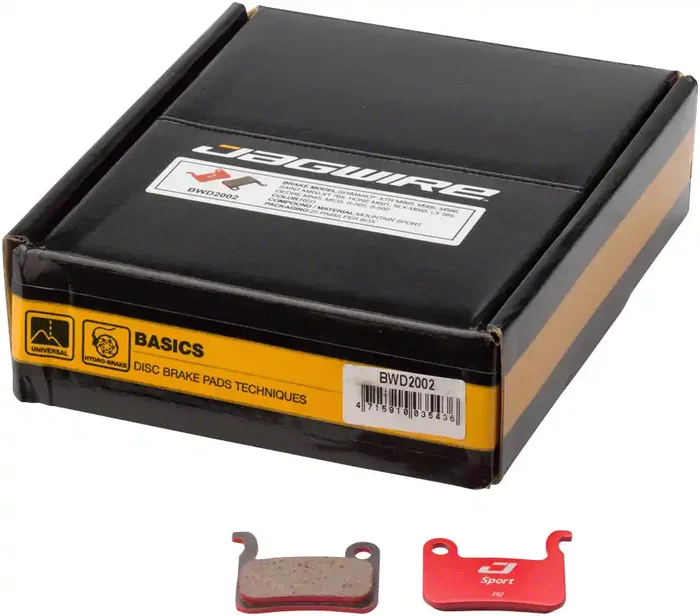 Jagwire Sport Semi-Metallic Disc Brake Pads – Bulk Box, For Shimano XTR