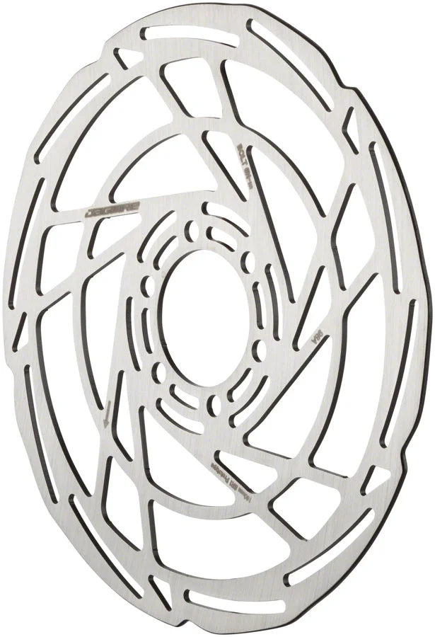 Jagwire Sport SR1 Disc Brake Rotor – 160mm 6-Bolt Silver