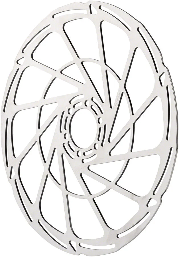 Jagwire Sport SR1 Disc Brake Rotor – 220mm 6-Bolt Silver