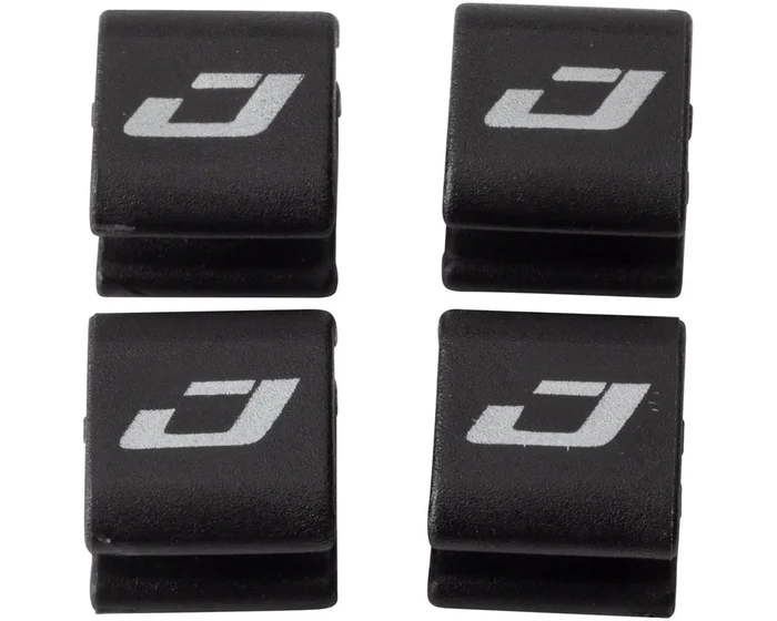 Jagwire Wire Hooks (Black) (Pack of 4) (4mm to 4mm Housing/Hose)