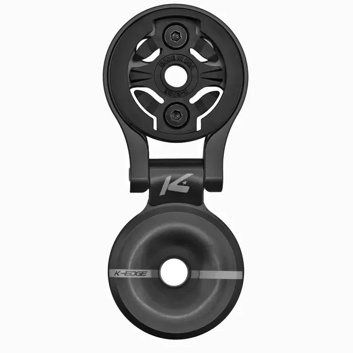 K-Edge Garmin Race Stem Mount w/ Top Cap, Adjustable, Black