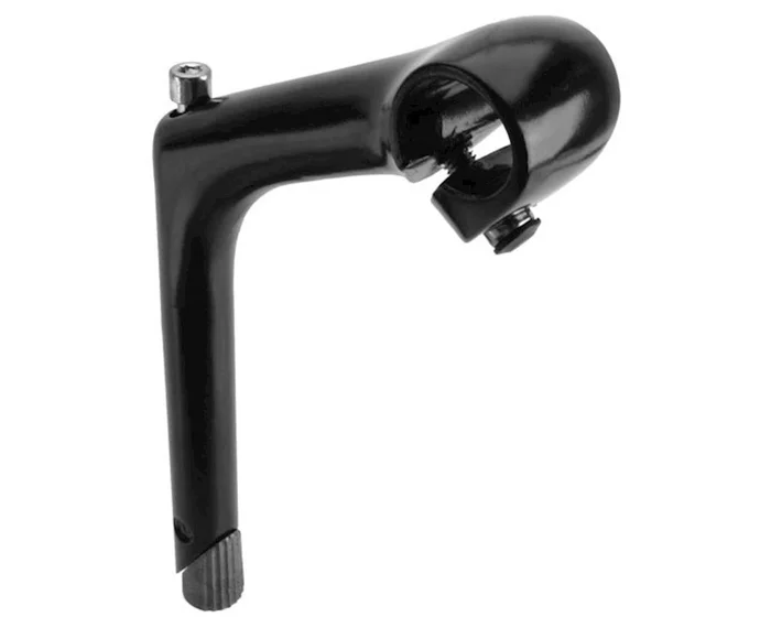 Kalloy Dirt Drop Quill Stem (Black) (25.4mm) (100mm) (25°) (1″ Threaded Steerer)