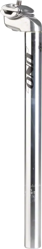 Kalloy Uno 602 Seatpost 29.8 x 350mm Silver Bicycle Seatpost 24mm Offset