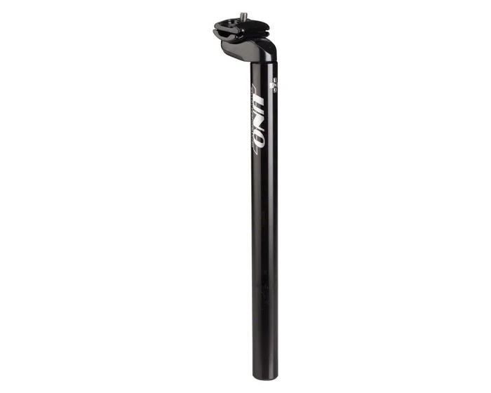Kalloy Uno 602 Seatpost (Black) (25.4mm) (350mm) (24mm Offset)