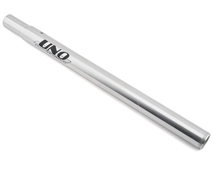 Kalloy Uno Straight Seatpost (Silver) (25.4mm) (350mm)