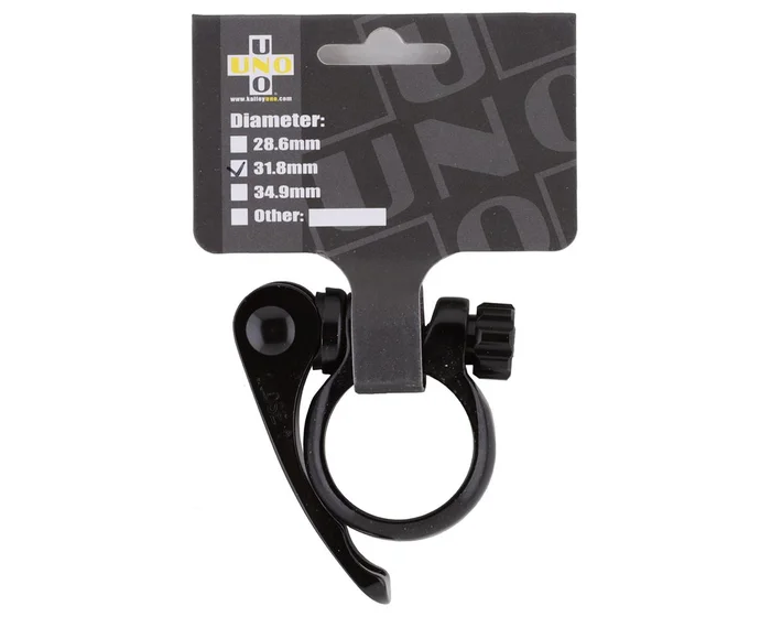 Kalloy XTB-N Quick Release Seatpost Clamp (Black) (31.8mm)