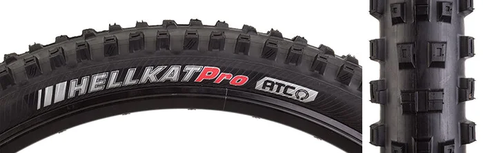 Kenda Hellkat Tire – 27.5 x 2.6 Tubeless Folding Black 120tpi ATC