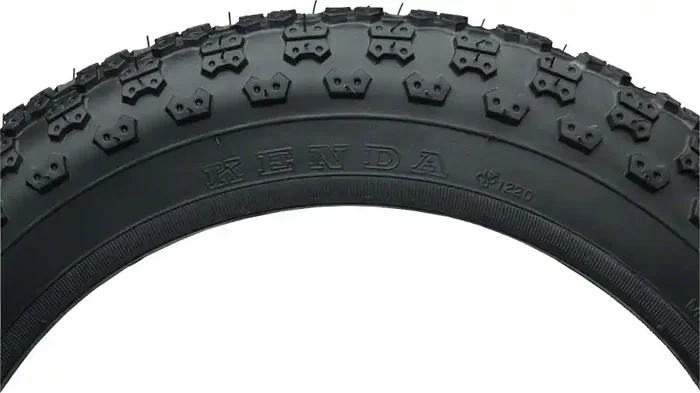 Kenda K50 Tire 14 x 2.125 Clincher Wire Black 22tpi Reflective BMX 00520031