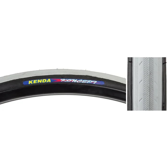 Kenda Koncept 650C x 23 23571 110lb K191 Wire 110 Gray/Bsk Reflective Road Tire