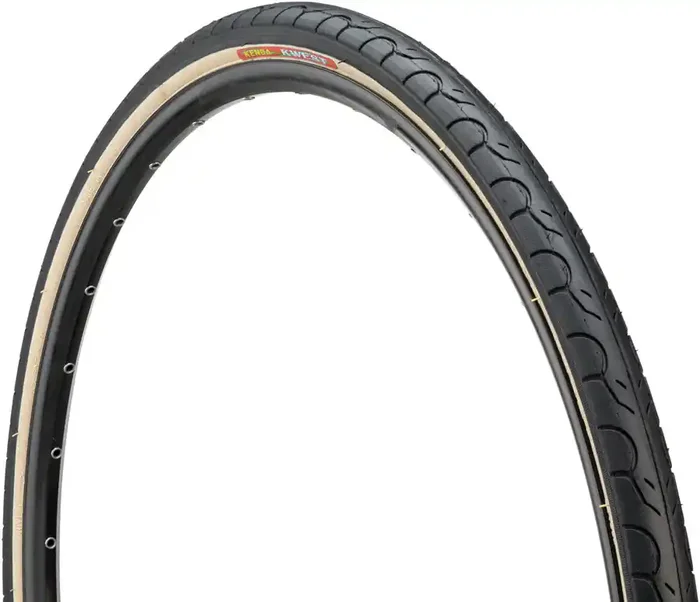 Kenda Kwest Hybrid Tire 700 x 38 Clincher Wire Black/Tan Road Bike 065F4M06