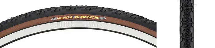 Kenda Kwick Tire 700 x 30 Clincher Wire Black/Mocha 60tpi Road Bike 061A5034