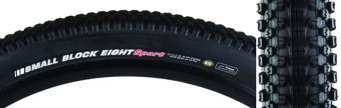 Kenda Small Block 8 Tire 26×2.35 Wire Clincher DTC 60TPI Black